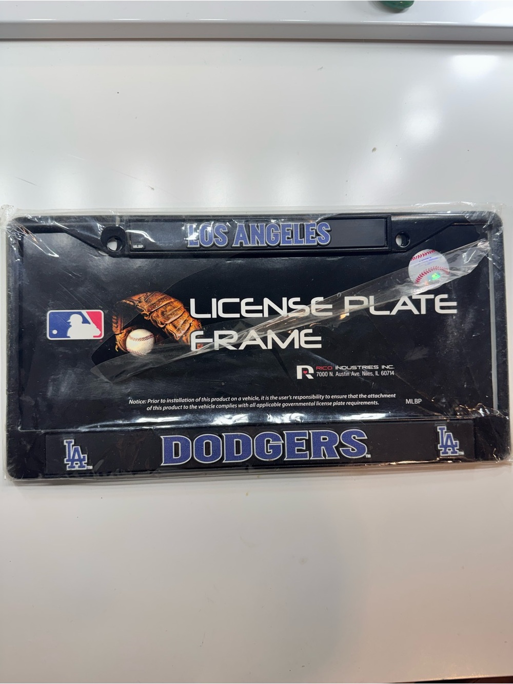 Black License Plate Frame
